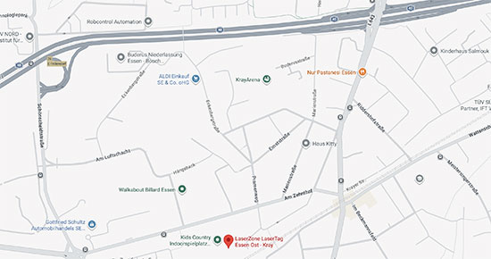 Lasertag Essen-Kray anfahrt-laserzone-essen-kray