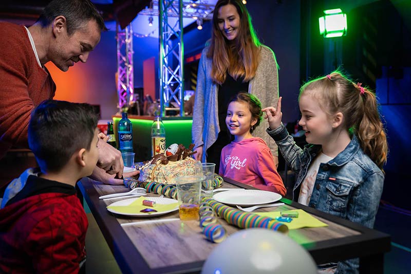 Kindergeburtstag mit LaserTag kindergeburtstag-familie